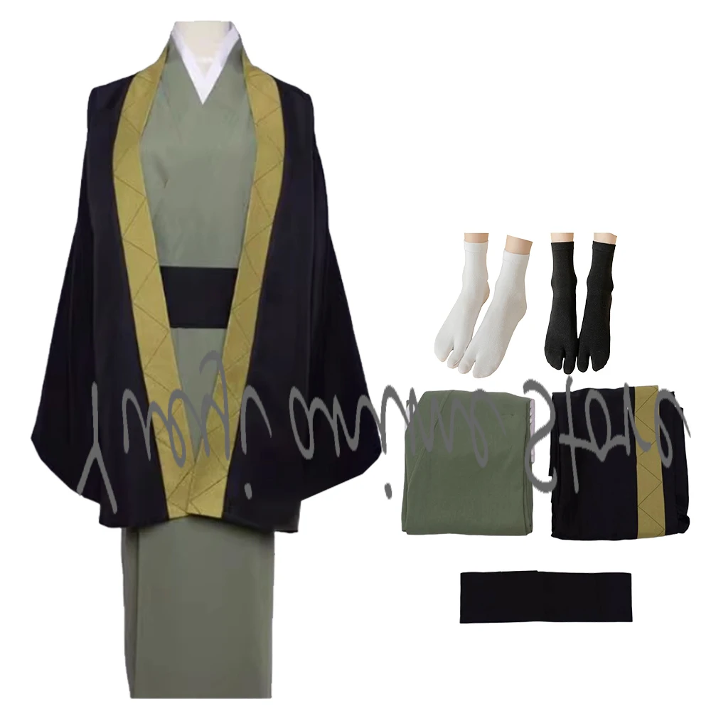 

Индивидуальный пошив: Костюм для косплея Фукузавы Юкичи в стиле кимоно, аниме-униформа для мужчин и женщин, для вечеринок на Хэллоуин