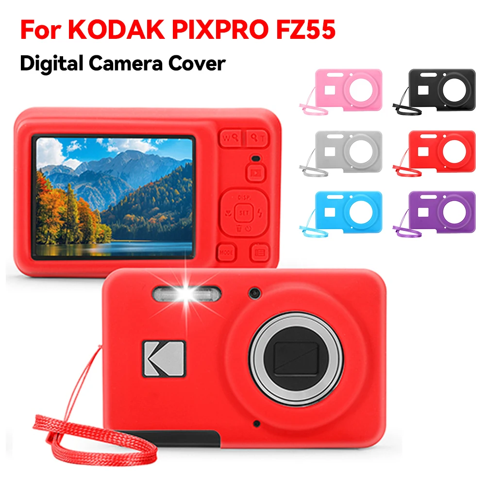 

Для KODAK PIXPRO FZ55 чехол для цифровой камеры с защитой от царапин, тонкая сумка для камеры, чехол для корпуса камеры, защитный чехол для уличной дорожной камеры
