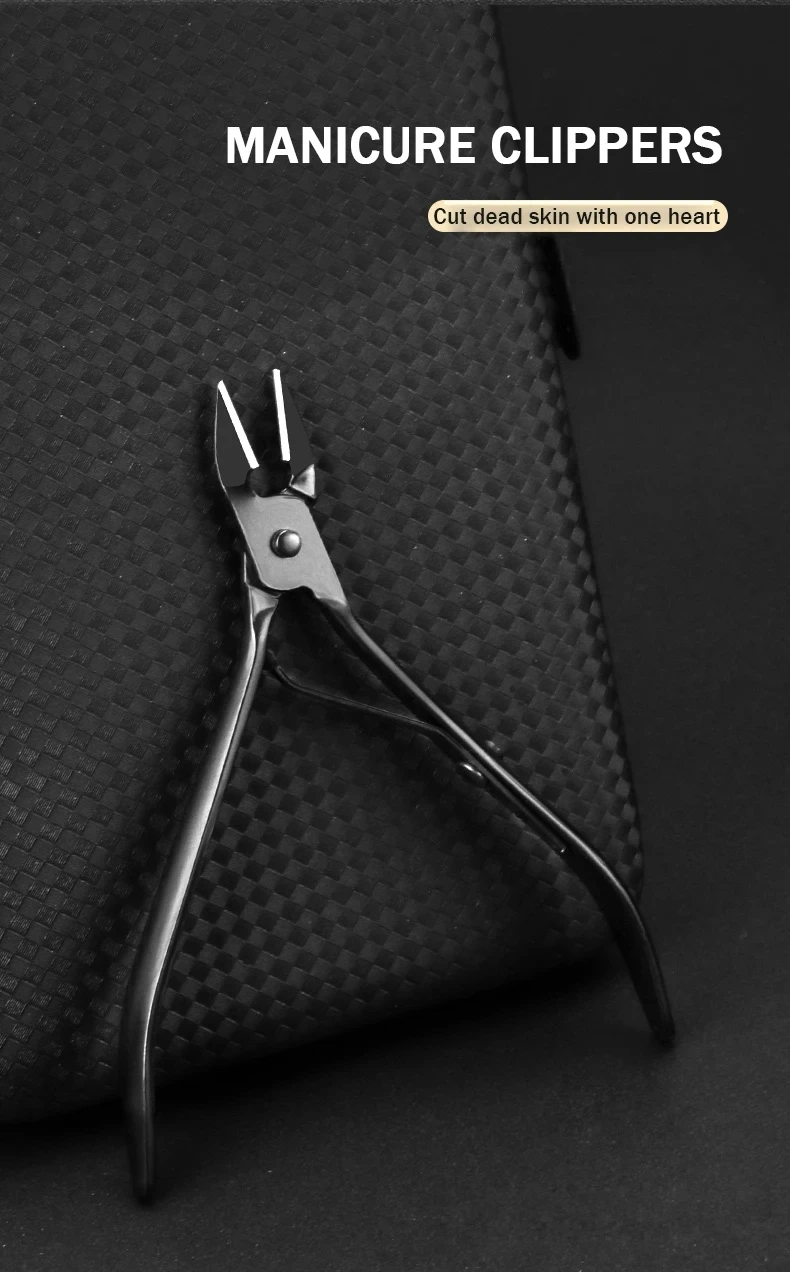 16 pçs conjunto de cortador de unhas de aço inoxidável saco com zíper manicure kit beleza pele morta tesoura unhas arquivo pedicure ferramenta