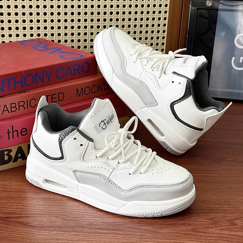 

Мужские баскетбольные амортизаторы больших размеров, поглощающая подушка безопасности, легкая спортивная обувь, модная повседневная обувь, полиуретановая подошва Tênis