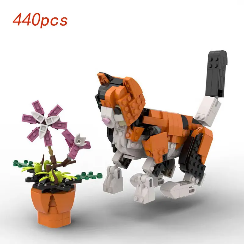 

В наличии строительные блоки из мелких частиц (МОК) - 232736 440 шт., игрушка-строитель животных, 3D-модель, подарок, образовательный орнамент своими руками.