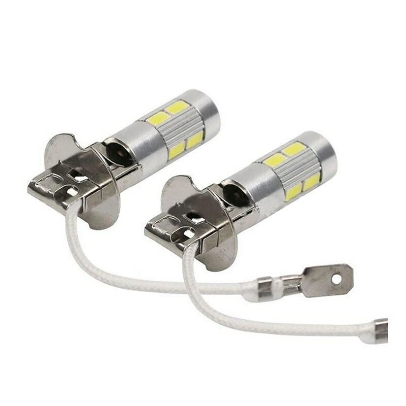 Mistlampen H3 H1 10SMD 10LED5630 Hoge Heldere LED Rijden Lichten Auto Decoder Mistlampen