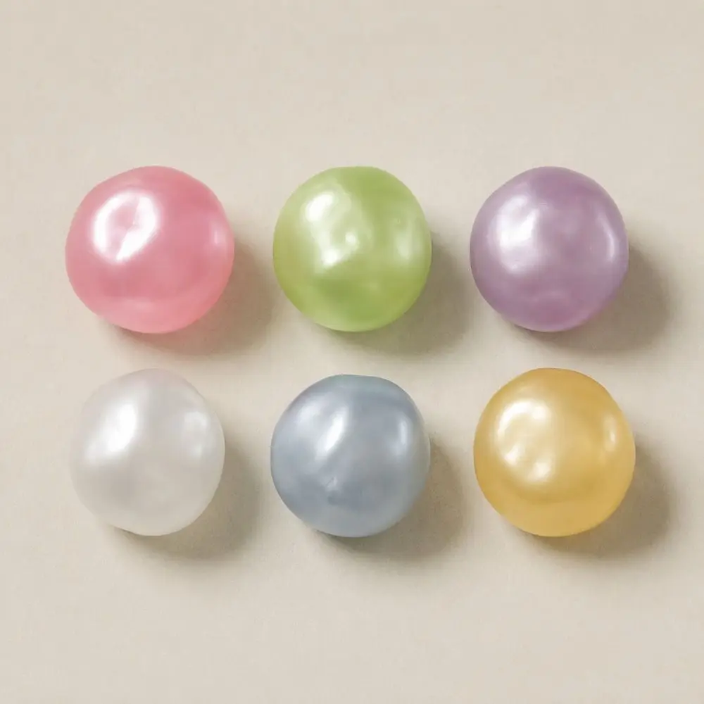 Blue Coconut Oil Squishy Ball Soft Transparent Ball Quick-rebound Squeeze Clear Jelly Slow Rising Pearl Squeeze Ball
