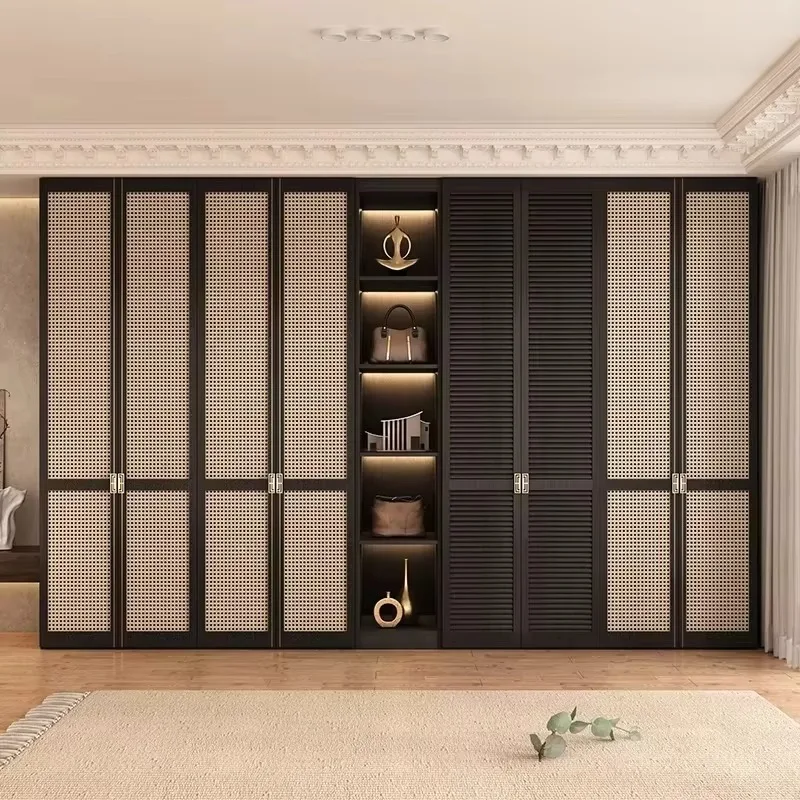 Large Modern Wood Wardrobes Hanging Clothes Luxury Storage Clothes Closet Space Saving House Armario Para Ropa Home Furniture