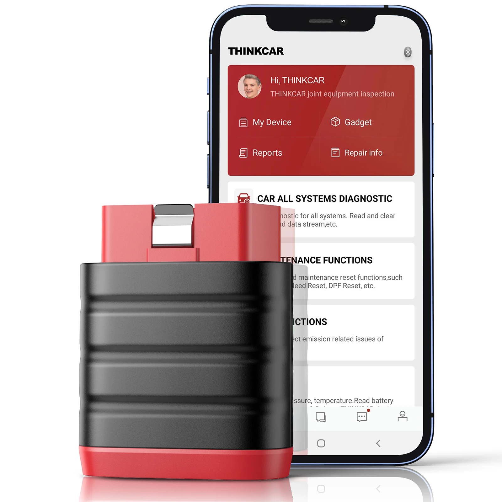 

THINKDIAG Mini Obd2 Scanner All Cars Full System Diagnose Lifetime Free Auto Diagnostic Tool Read/Clear Error