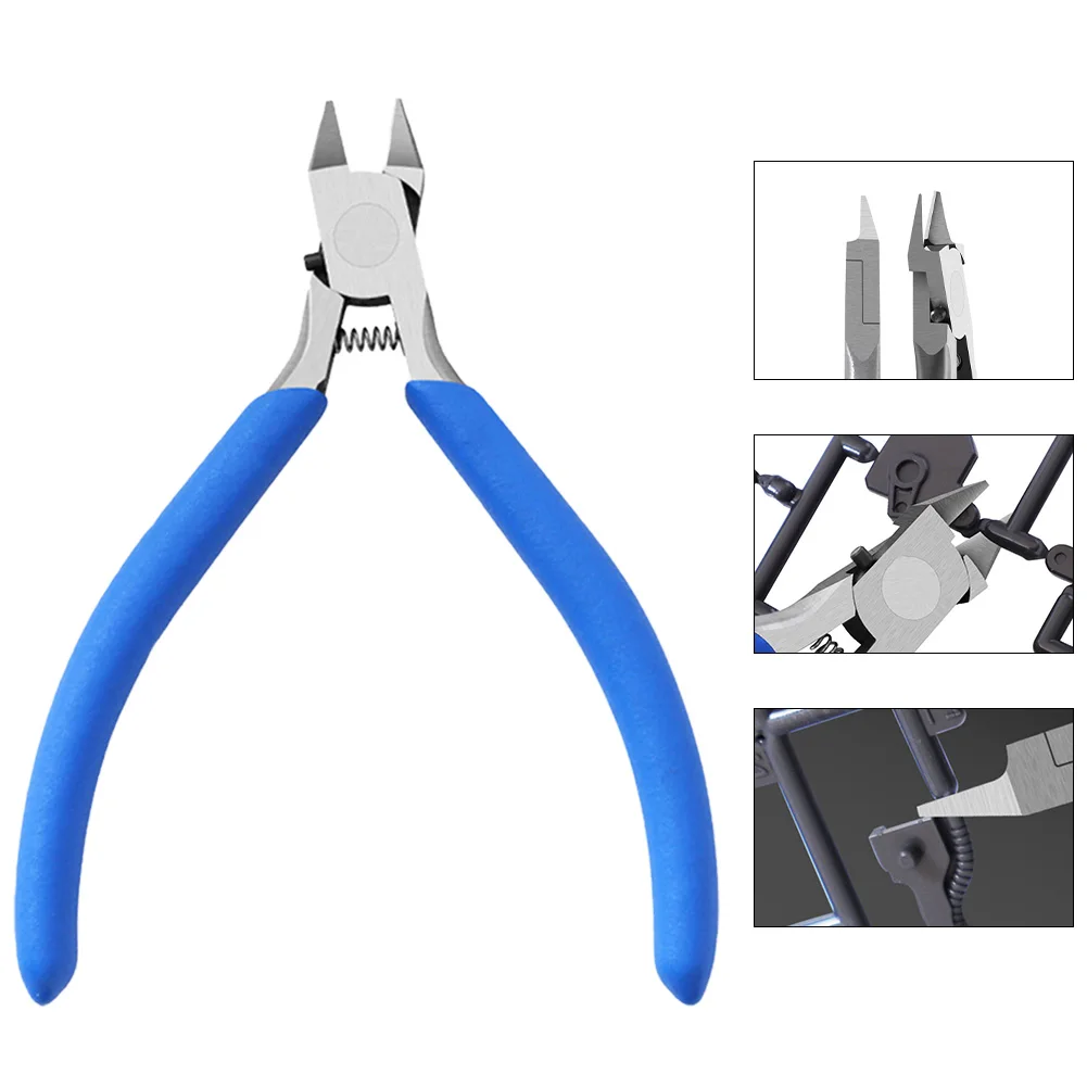

9,7-дюймовые модельные кусачки, Нескользящие мини-плоскогубцы для моделирования, строительства и изготовления моделей