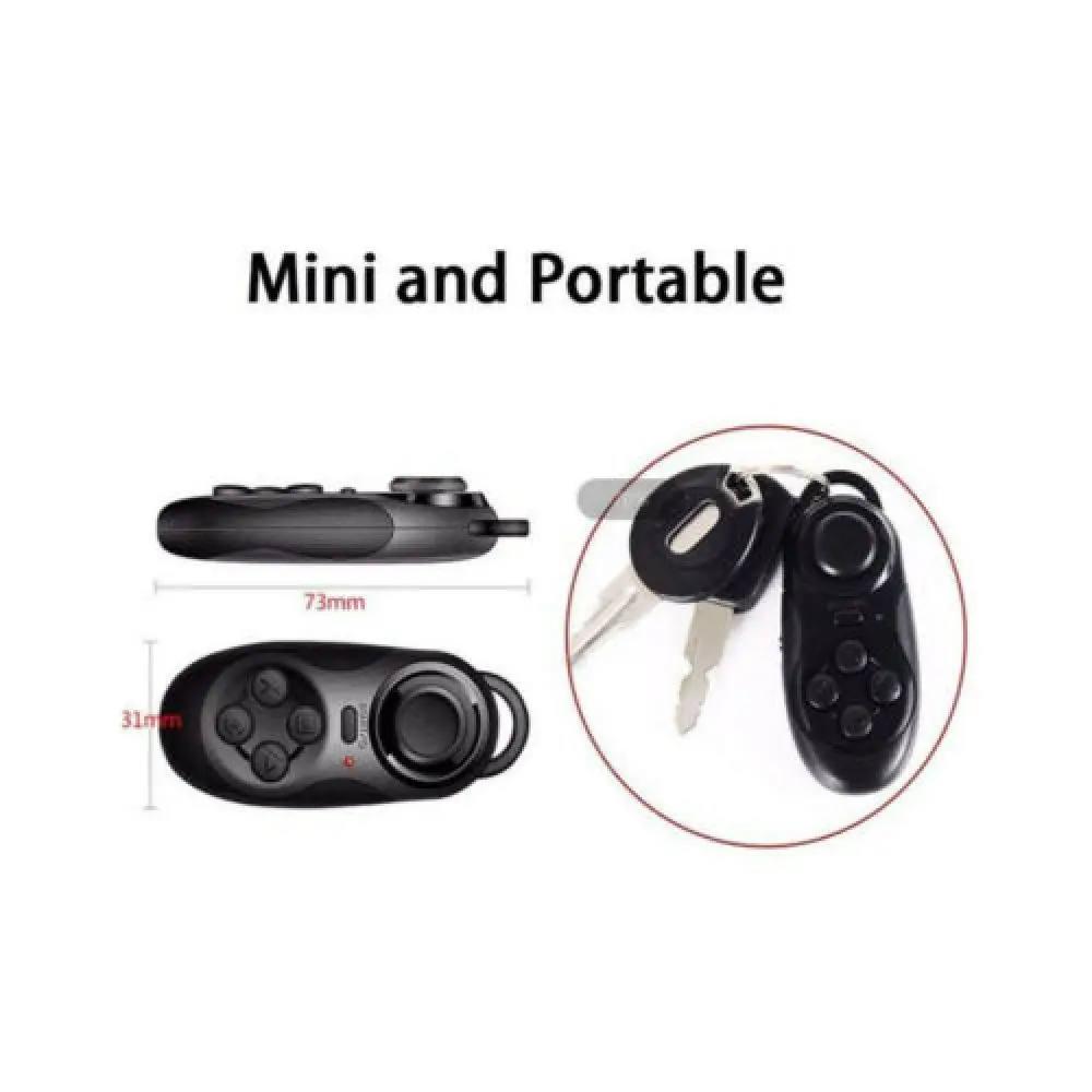 

Universal Remote Control Selfie Wireless Bluetooth-compatible Joystick Controller VR PC Phone TV Box Tablet Joystick Joypad