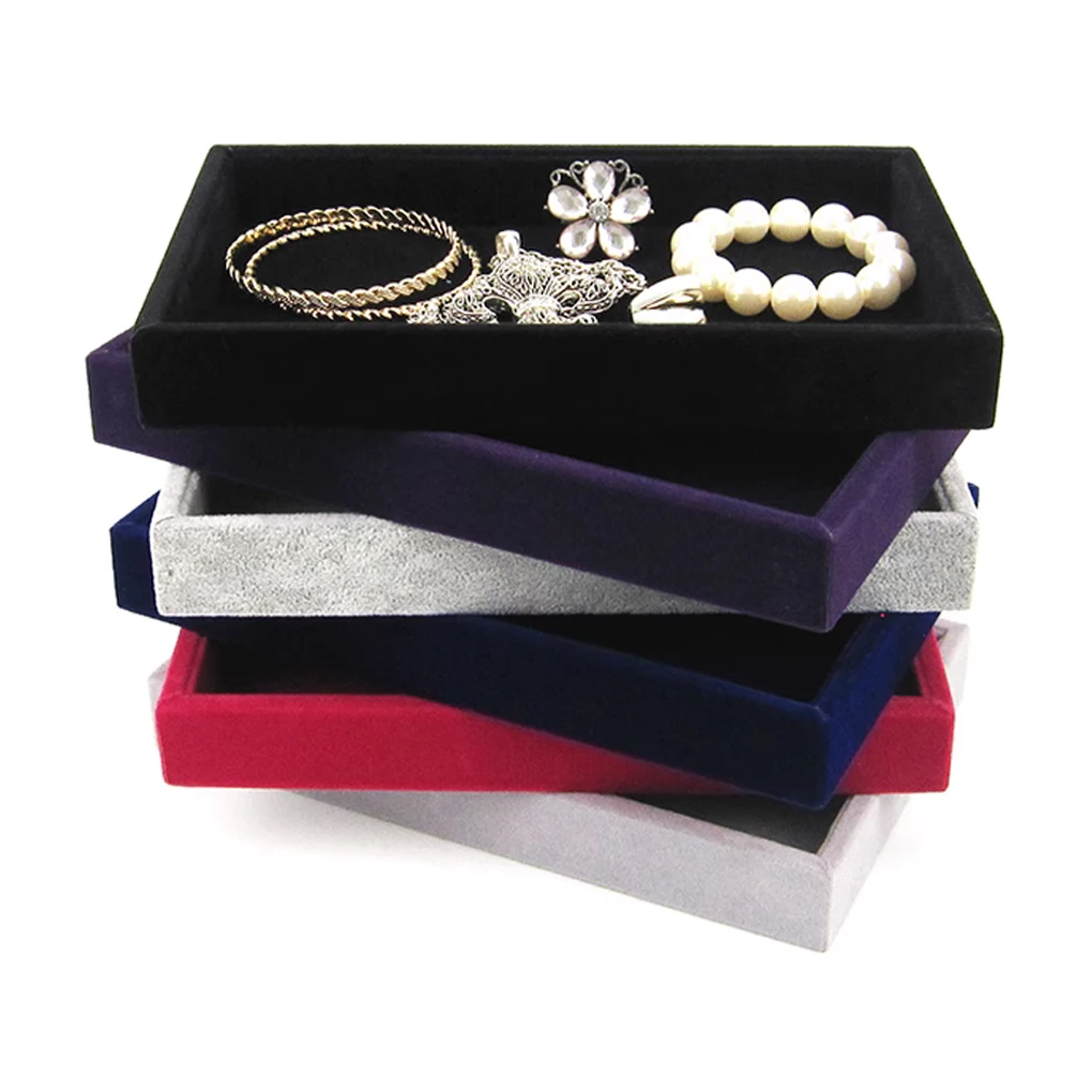 

Wood Compact And Portable Jewelry Organizer No More Tangled Necklaces And Lost Earrings Soft Velvet