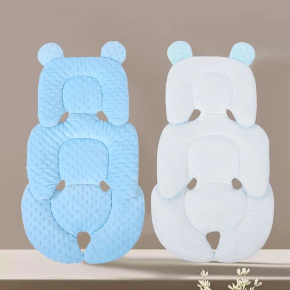 Solid Color Baby Stroller Cushion Baby Seat Cushion Stroller Accessories Pushchair Car Mat Pram Cushion Seat Liner