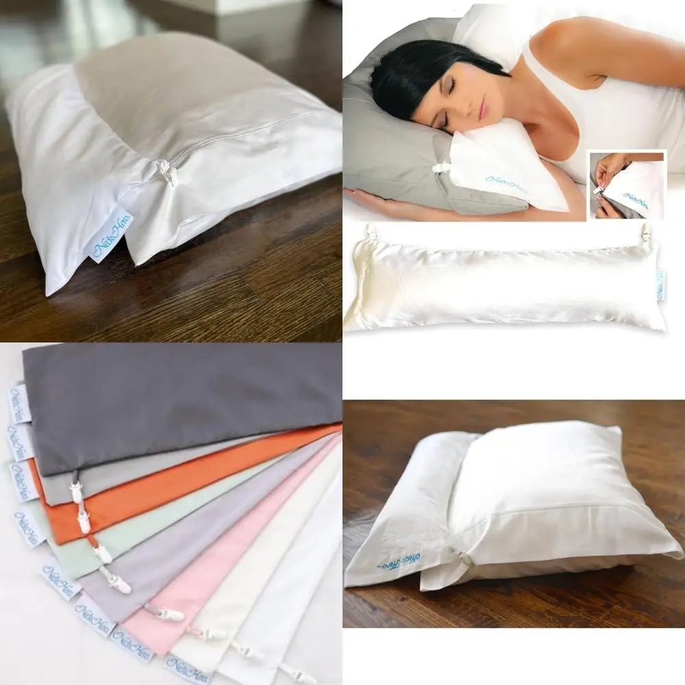 

Double Pack Neck Support Pillows for Pain Relief - Ideal for Side, Back, and Stomach Sleepers