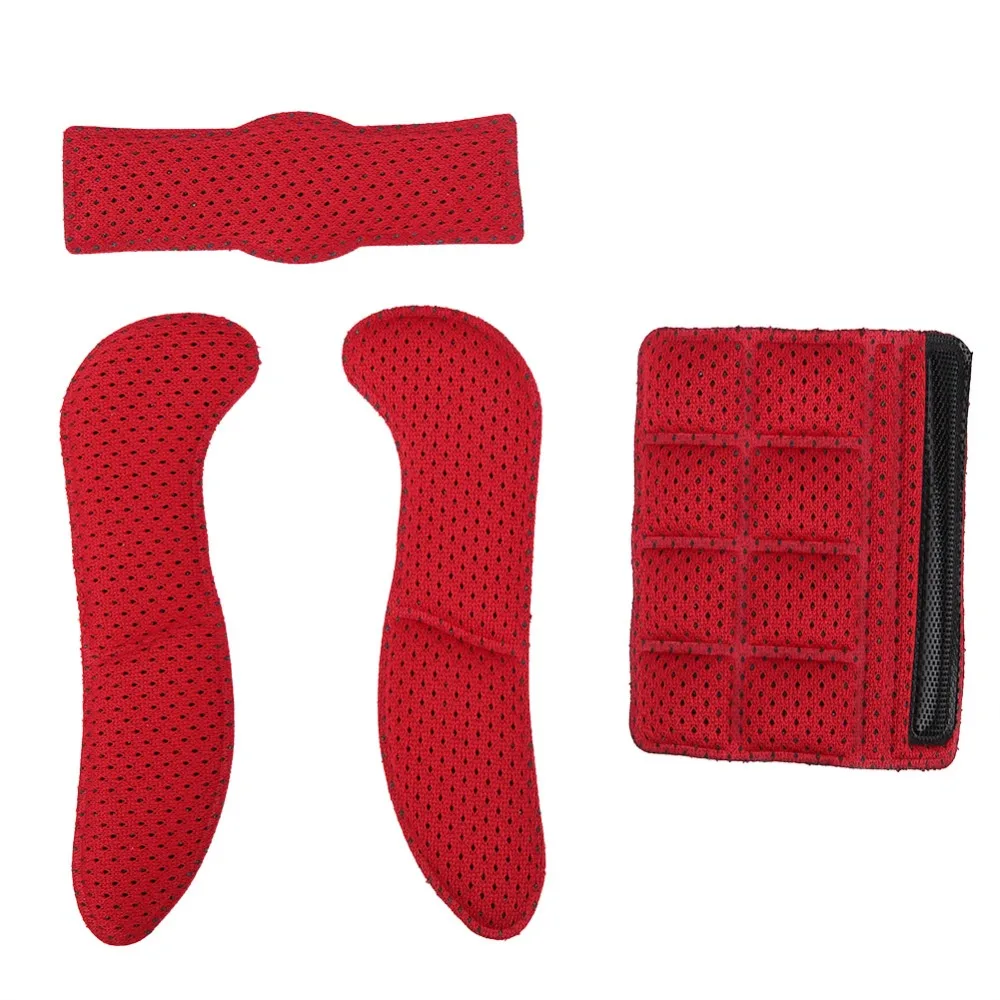 2 Sets Durable Breathable Helmet Liner Sponge Soft Bicycle Helmet Liner Hook and Loop Comfort Helmet Inner Pad Scooter Riding