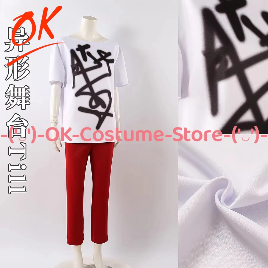 

[Customized Size] Alien Stage Till Cosplay Costume T-Shirt Pants Anime Character Outfit Halloween Carnival Party Uniform Suit