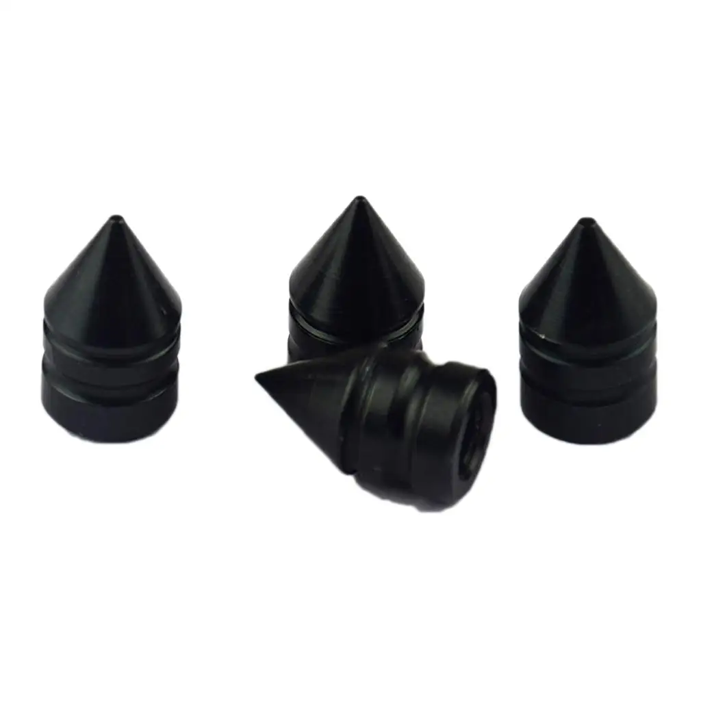 

Spike Tire Valve Caps Metal Dust Cover Air Valve Stem Caps Secure Fit for Car Motorcycle Bike Truck