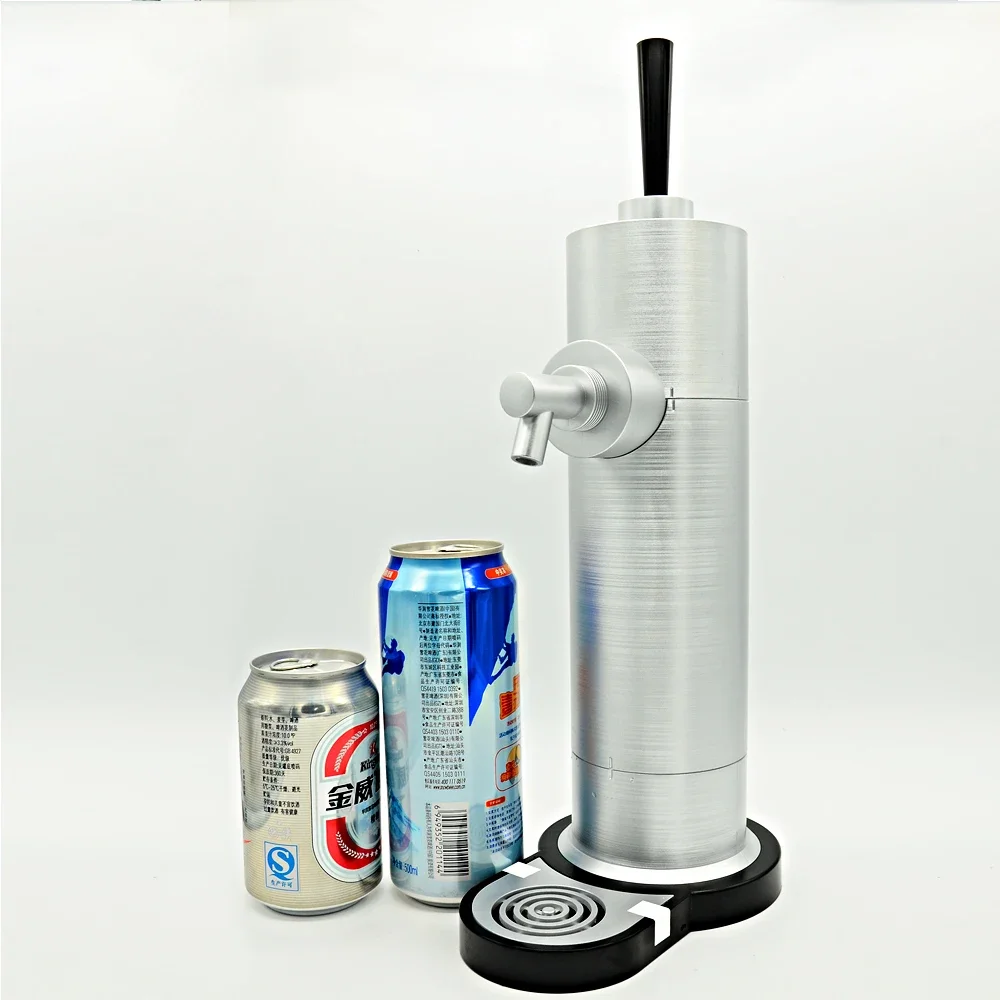 

Извлекательно портативный пивной сервер, который кремовый! Удобное консервированное пиво через выделенную пиво специального дизайна