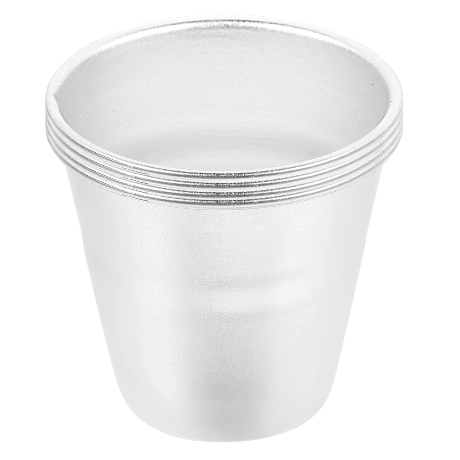 

4Pcs Pudding Mold Cake Pan Aluminum Alloy Baking Cup Smooth Surface Easy Cleaning Nonstick Mini Muffin Mold For Shapes