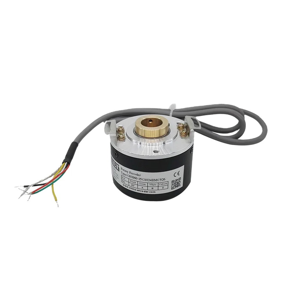 GHH60-12G1024BMP526 12MM Hollow Shaft 1024ppr Push Pull ABZ Signals Rotary Encoder