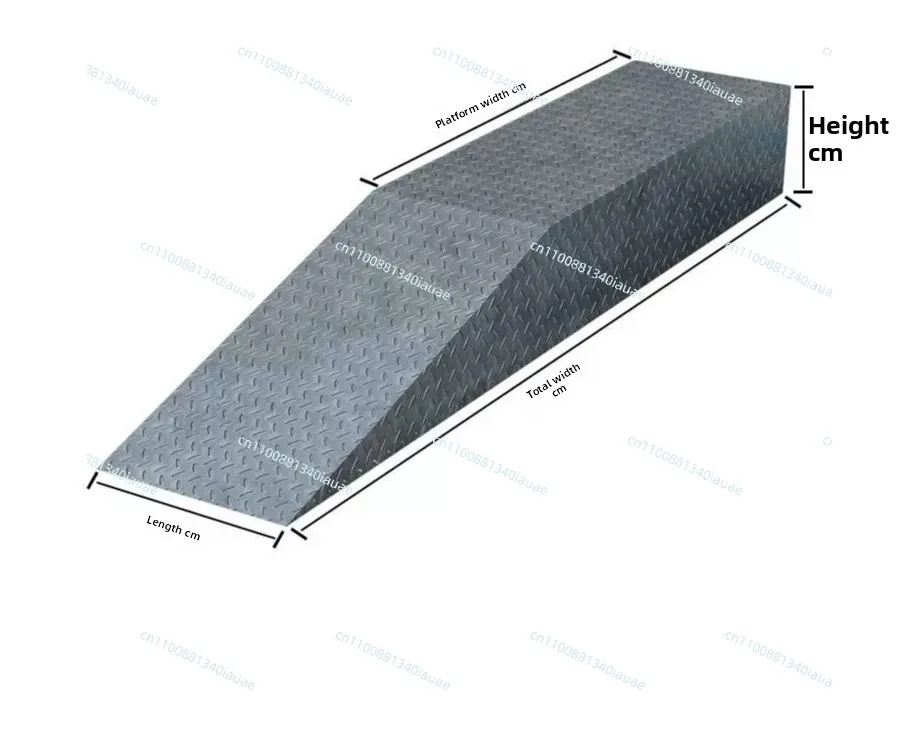 Steel Ramp Platforms, Vehicle Uphill, Large Trucks, and Forklift Uphill Platforms for Heavy Loads on Slope Platforms