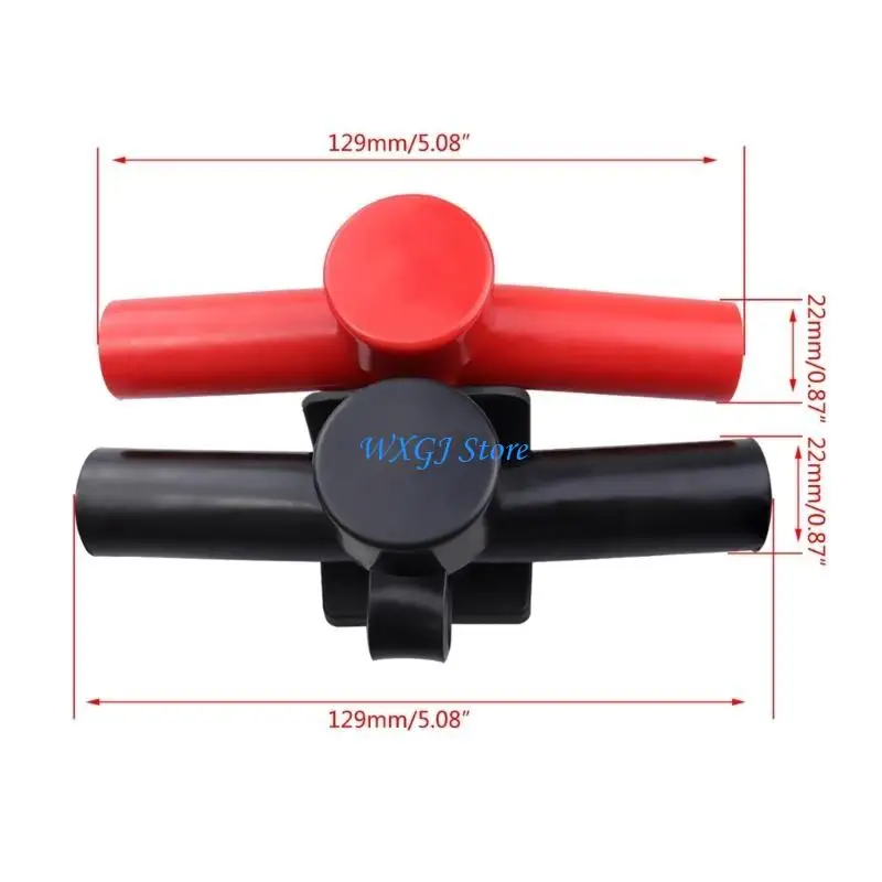 37JE موصلات الكابلات الثقيلة PowerPost Cable Black & Red Color Coding Essentory لسهولة الأسلاك لسيارة RVS قارب #6