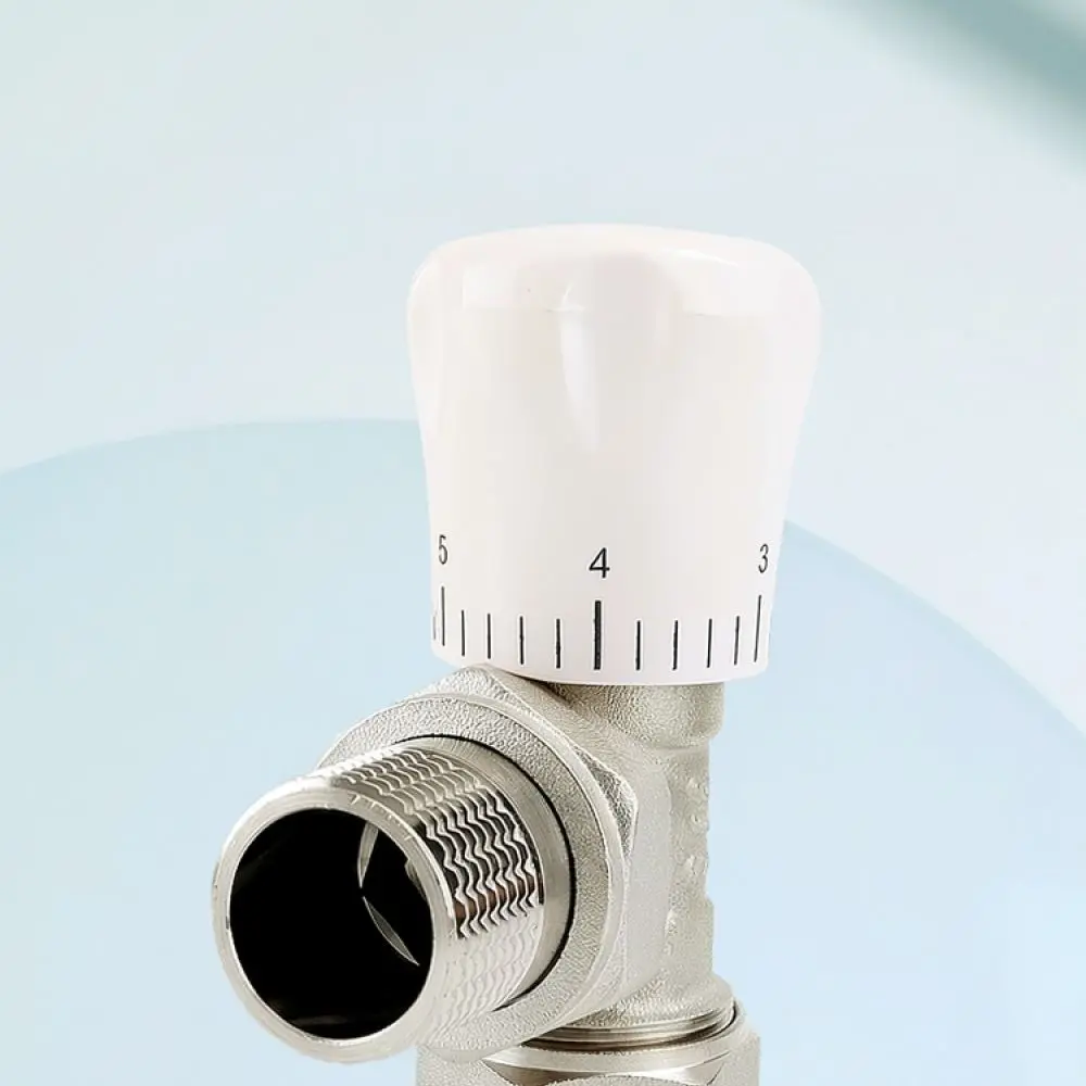 Premium Brass Angle Valve For Radiator Heating Pipe PPR Pex Tube Water Flow Controller Manual Cut Off Control Valve