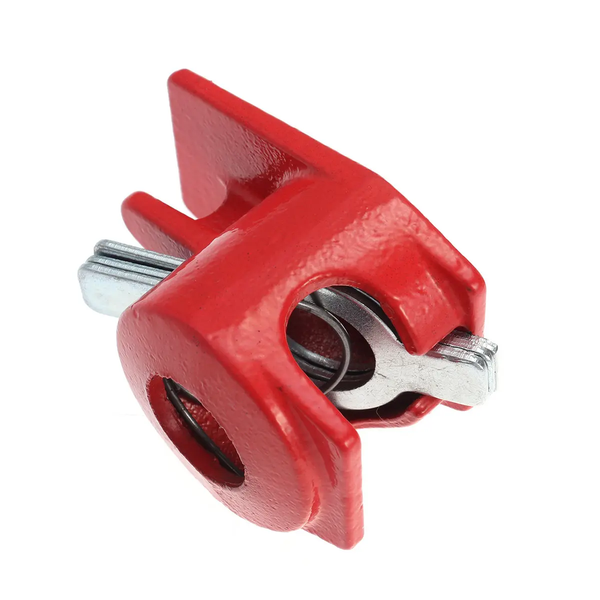 Wood Clamp Heavy Duty Cast Through Clamp Perfect for Woodworking Cabinets Boxes Gluing Drilling Workshop