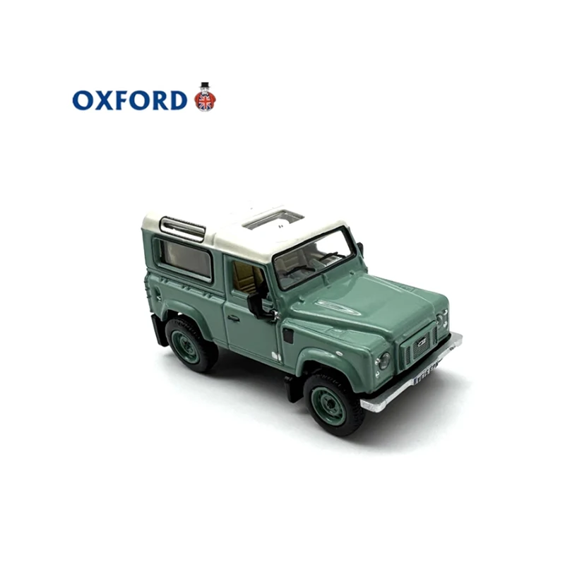 OXFORD Druckguss-Maßstab 1:76 Defender 90, Geländewagen, Legierungsautomodell, fertiges Produkt, Simulationsspielzeugsammlung, statisches Modell