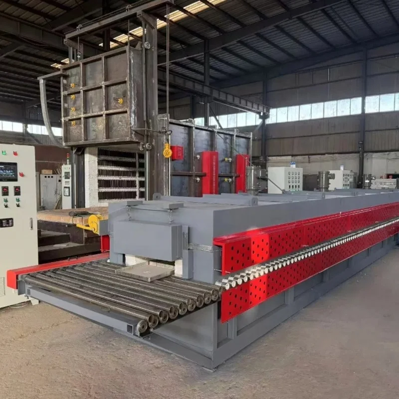 650C Roller Kiln Heat Treatment Automatic Metal Quenching Continuous Furnace Precision High