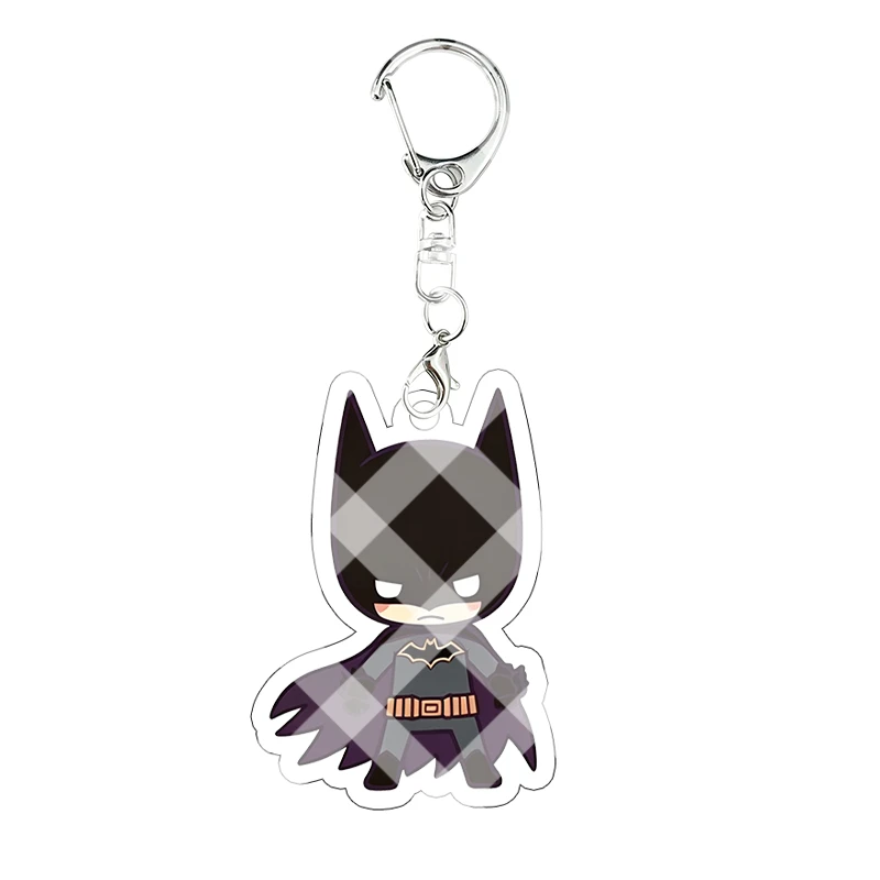 BatmanFamily Acryl-Schlüsselanhänger Kawaii Jason Todd Nightwing Exquisite Dekoration Accessoires Studenten-Schlüsselanhänger Rucksack-Anhänger Geschenk – Detail 1