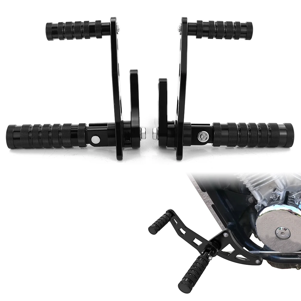 

Motorcycle Footpegs Fit For Honda Shadow VLX600 VT600 C CD 1988-2007 Forward Control Footrest Extension Foot Pegs Adjustable Set