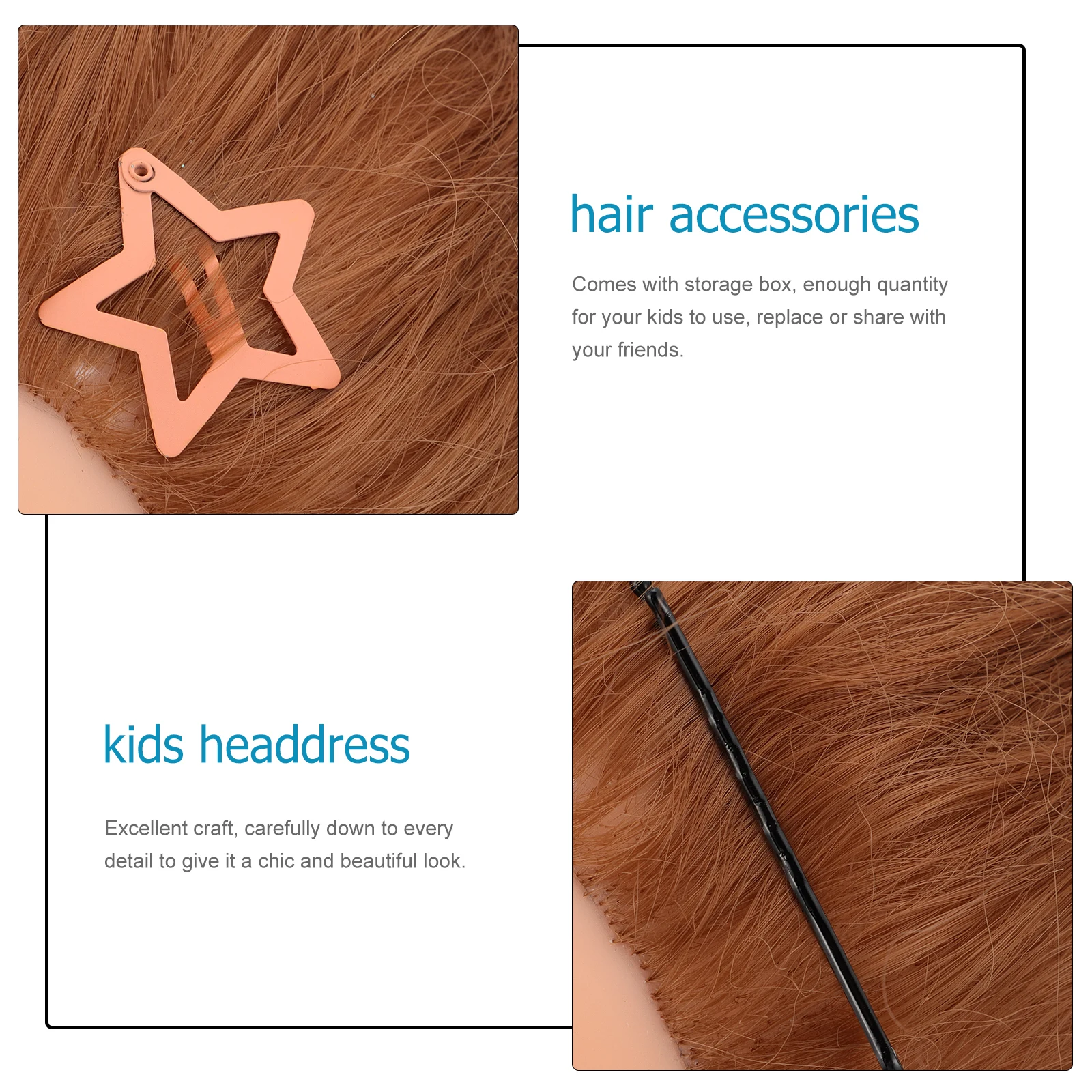 1170 pièces enfants cheveux accessoires coloré enfants pinces à cheveux élastiques bandes de caoutchouc épingles à cheveux enfants épingle à cheveux enfant épingle à cheveux