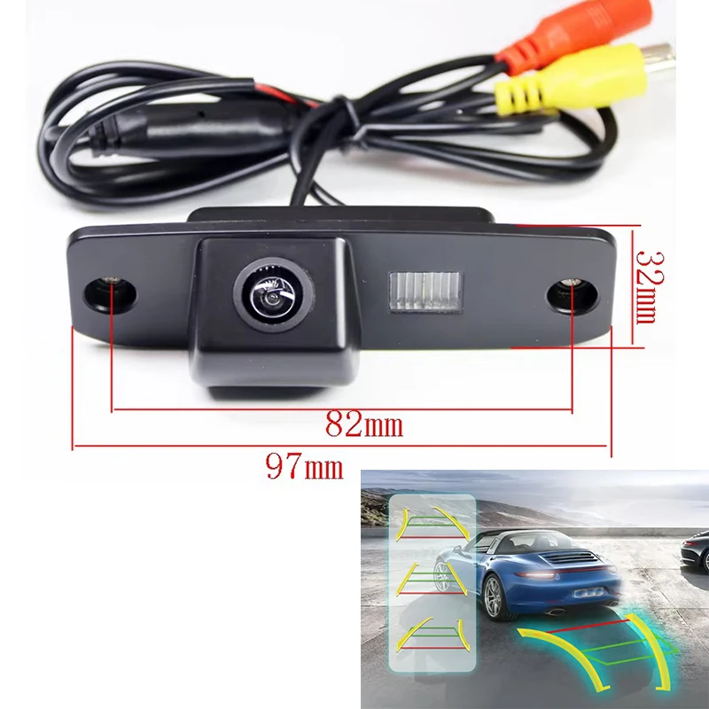 Dynamic Trajectory Car Rear View Parking Camera for Hyundai Elantra Sonata Accent Tucson Terracan for Kia Carens Opirus Sorento