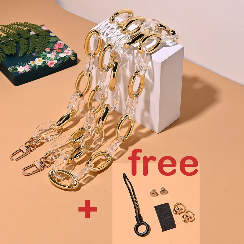 120CM Cell Phone Strap Lanyard Fashion Generic Phone Case Chain High Quality Acrylic Portable Small Bag Chain MOON GIRL Design