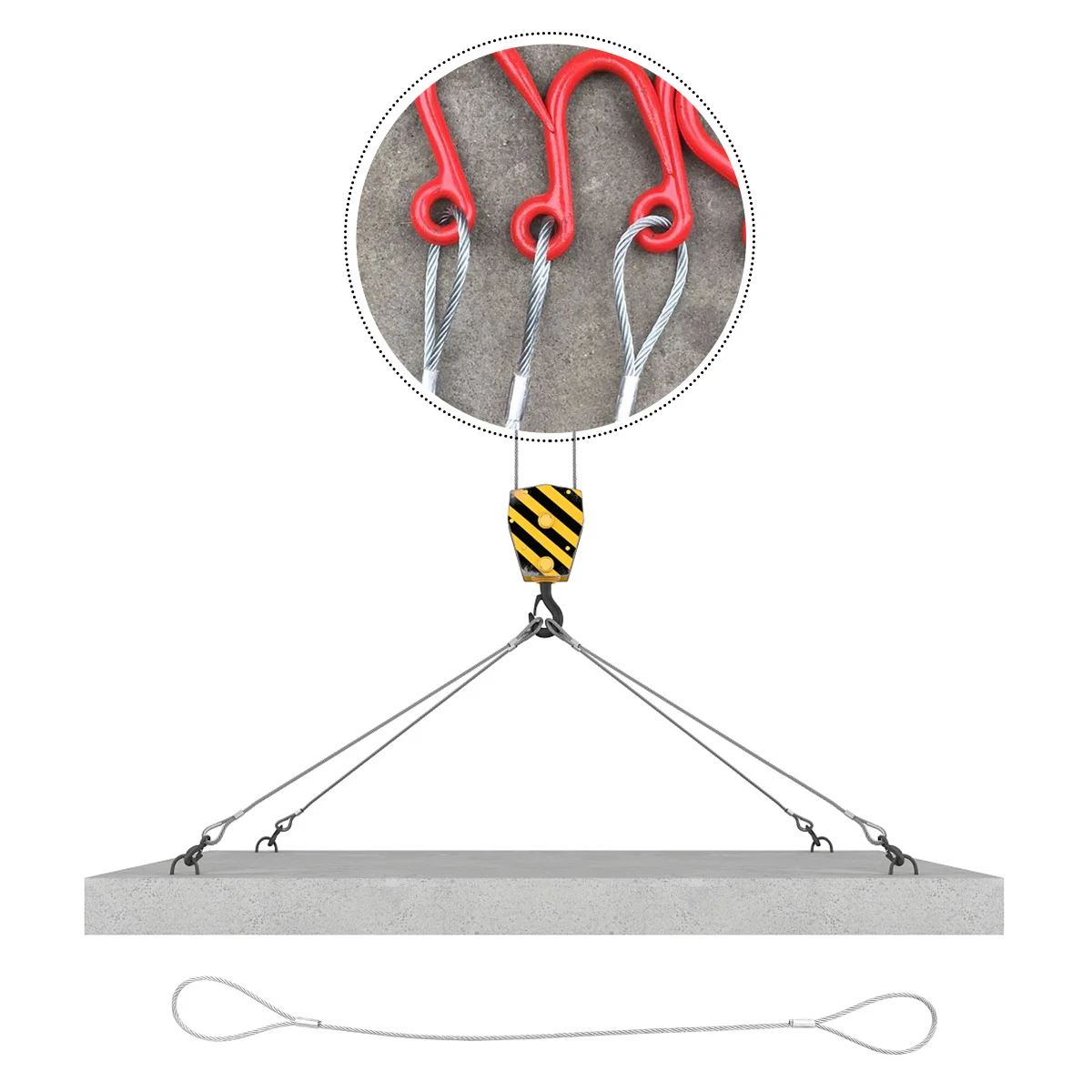 1 peça corda de fio de aço trançado 3mm cordão de cabo de segurança flexível resistente ao corte para proteção de equipamentos de palco vinil