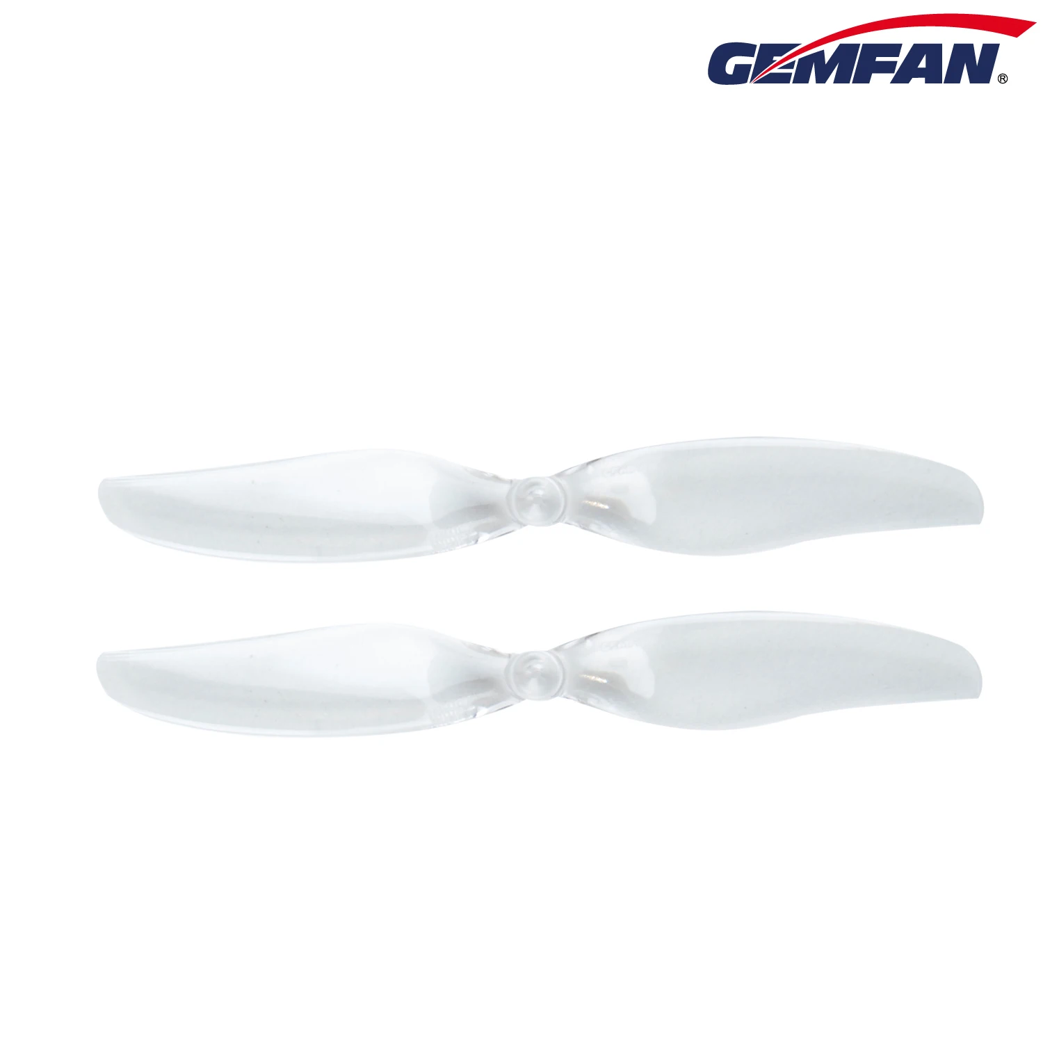 Gemfan-hélice de 2 palas para Dron teledirigido, 75mm, 1,0mm/1,5mm, montaje en T, marco de palillo de dientes de carreras FPV, 4 pares