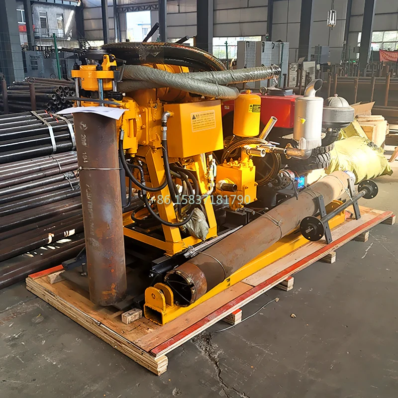 Core Drilling Rig Construction MIni Water Well Drill Rig Geological Exploration 200M 150m Core Drilling Rig Machine for Mexico