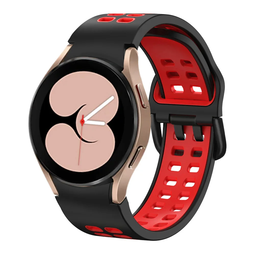 No Gaps Band For Samsung Galaxy Watch 4/6/5/pro/3 44 40mm classic 46mm 42mm active 2 Sport Silicone Bracelet Galaxy Watch4 strap