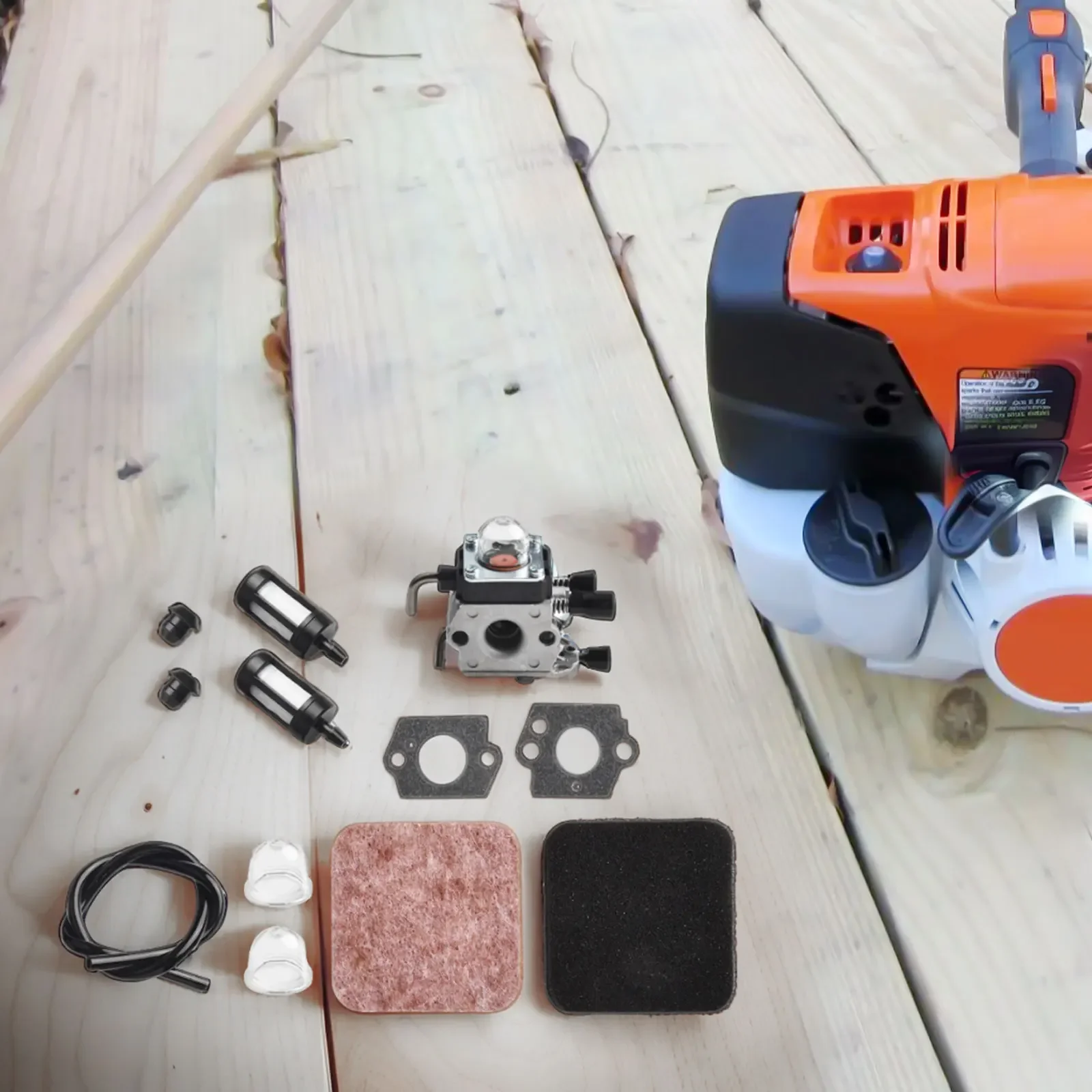FS80R Replacement Carburetor Kit Tailored for STHIL Models including KM80 and 85 as well as Motorized Pole Pruners