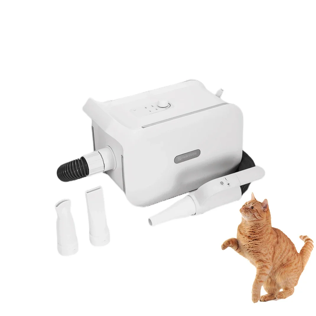 

z Cat Dog Pet Hair Dryer With Remote control Handle Grooming Blower For Small Animals