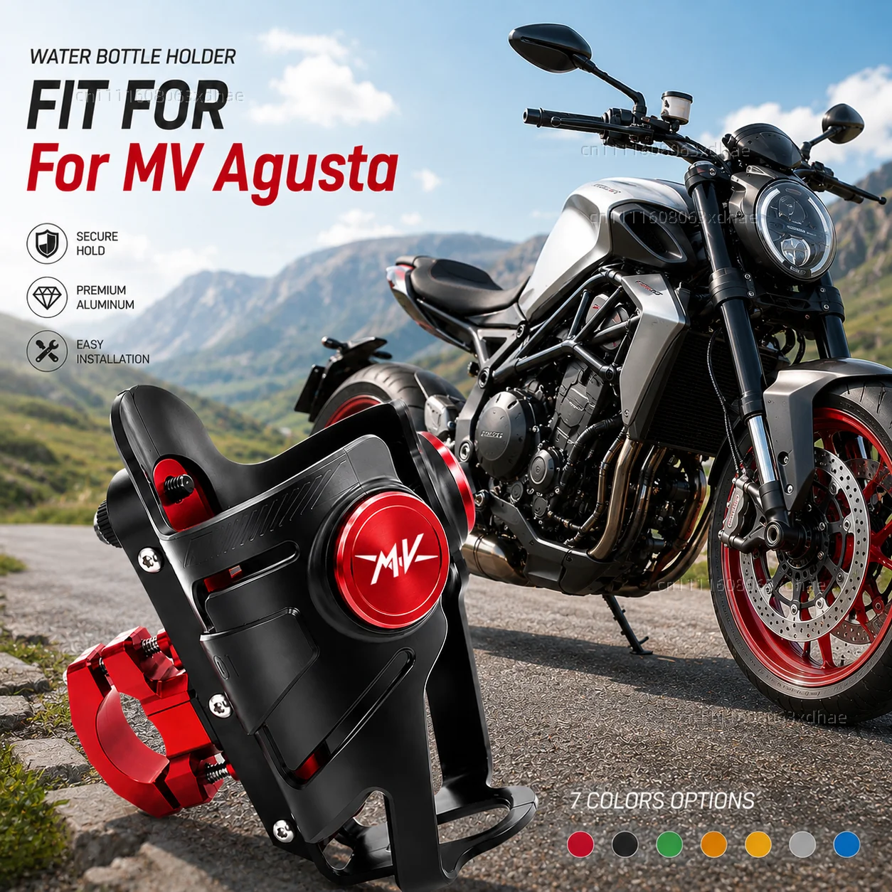 

Motorcycle Water Bottle Holder For MV Agusta 675 800 Brutale 800 1000 Coffee Beverage Tea Cup Support Modification Accessories