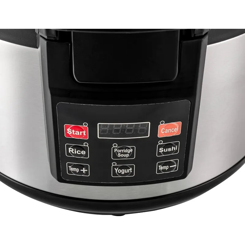 Ristorante commerciale scaldariso da 95 tazze 19 litri 110 V 110 W, scaldariso resistente in acciaio inossidabile con controllo della temperatura