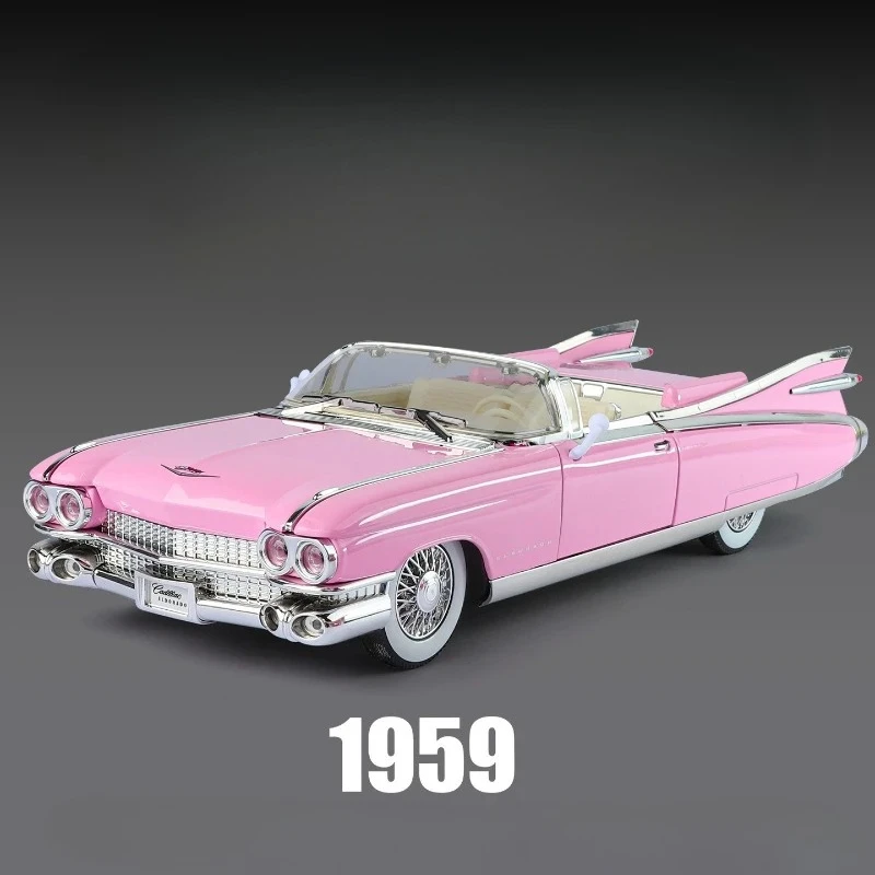 1:24 1959 Eldorado Big Rocket retro luxury sports car alloy model exquisite desktop ornaments best collection for enthusiasts