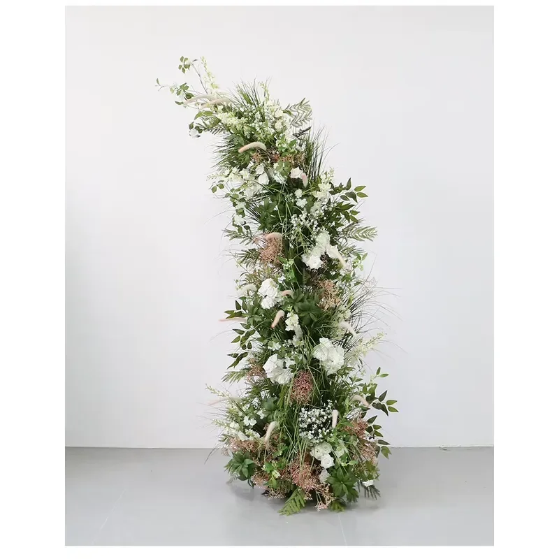 J-115 Forest-themed Horn Arch Floral Arrangement Wedding Dress Window Display Photography Background Stand Flower Column