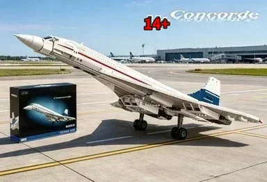 bandai-launch-10318-concorde-supersonic-jet-2083-pz-modellino-da-collezione-compatibile-con-lego-perfetto-per-compleanni