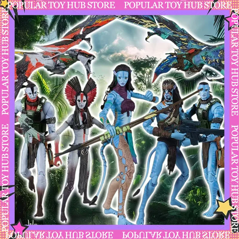 

В наличии McFarlane Toys Аватар Джек Полковник Quatch Grey Leader Natili Grey Colonel Quatch Ikran 7-дюймовые фигурки Модель куклы