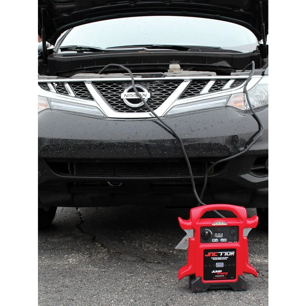 الأدوات والمعدات حزمة Peak Amp Premium 12 فولت Jump Starter - أحمر