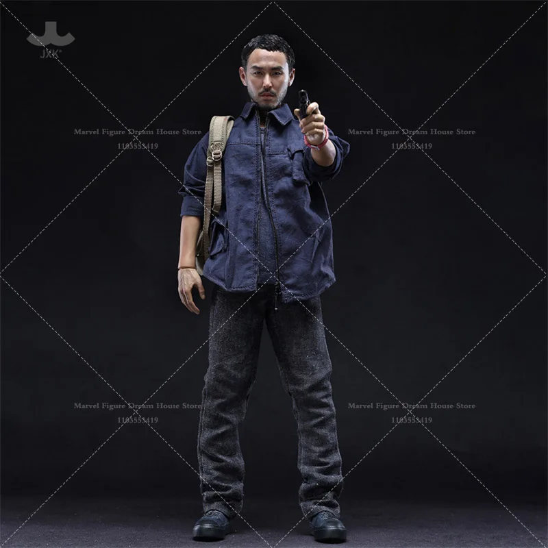 JXK TD2401 1/6 Scale Chen Guilin Fugitive Suspect Eliminate Greed Anger Ignorance 12-inch Full Set Male Action Figure Soldier