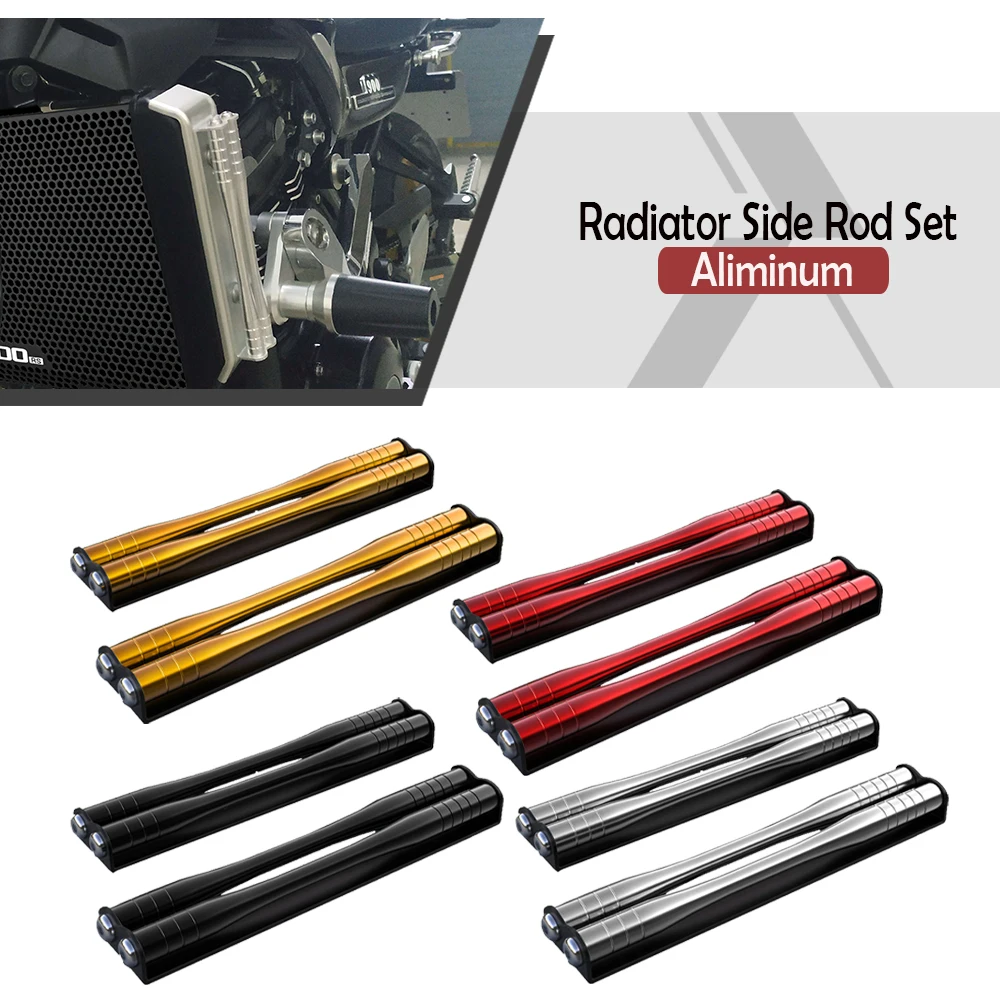 

For Kawasaki Z900RS Z900 RS Cafe Performance 2018 2019 2020 Z 900RS Radiator Grille Guard Cover Motorcycle Radiator Side Rod Set