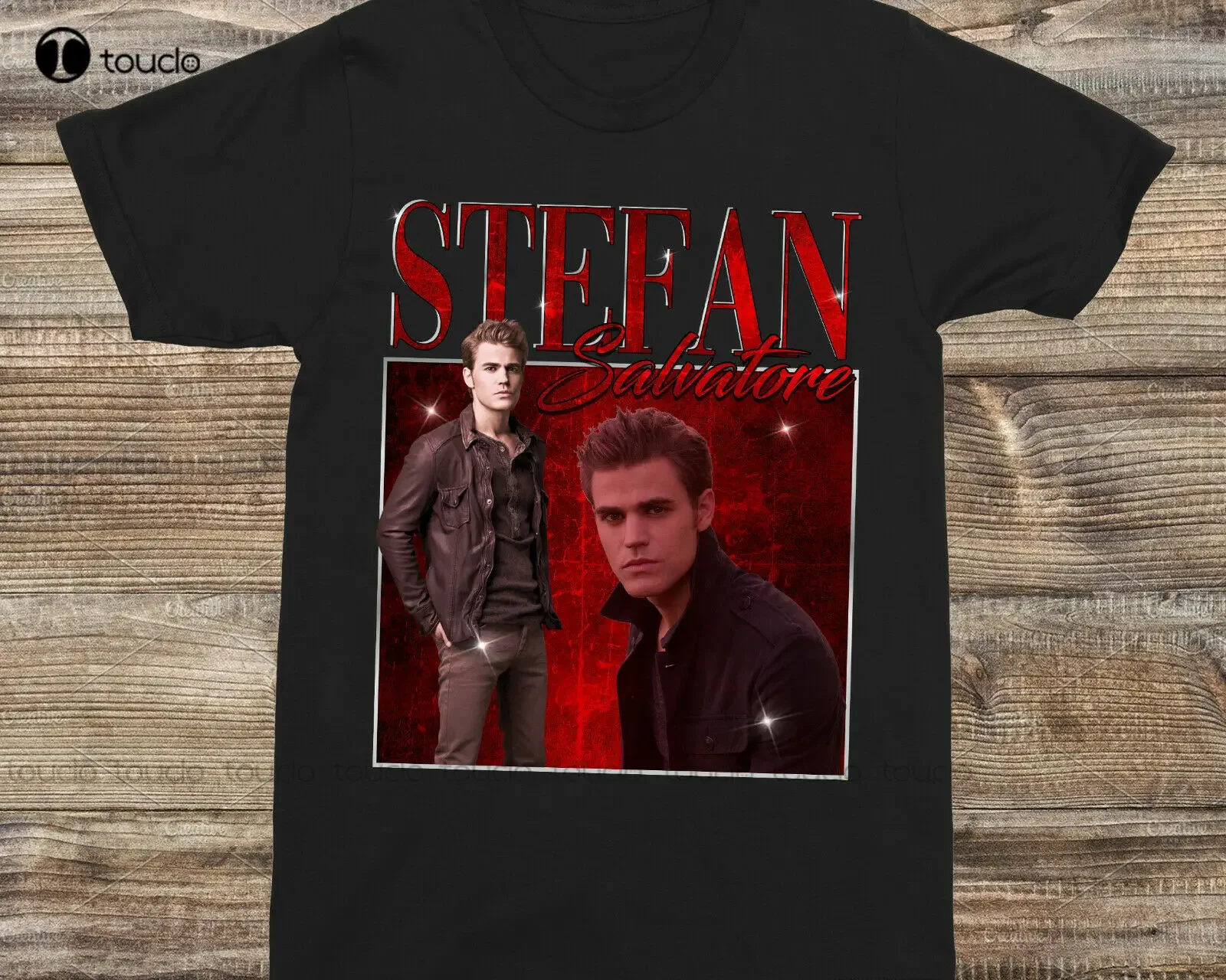 Stefan Salvatore The Vampire Diaries Paul Wesley 90S Vintage T-Shirt T-Shirts For Women Cotton Tee Shirts Xs-5Xl Unisex Tshirt