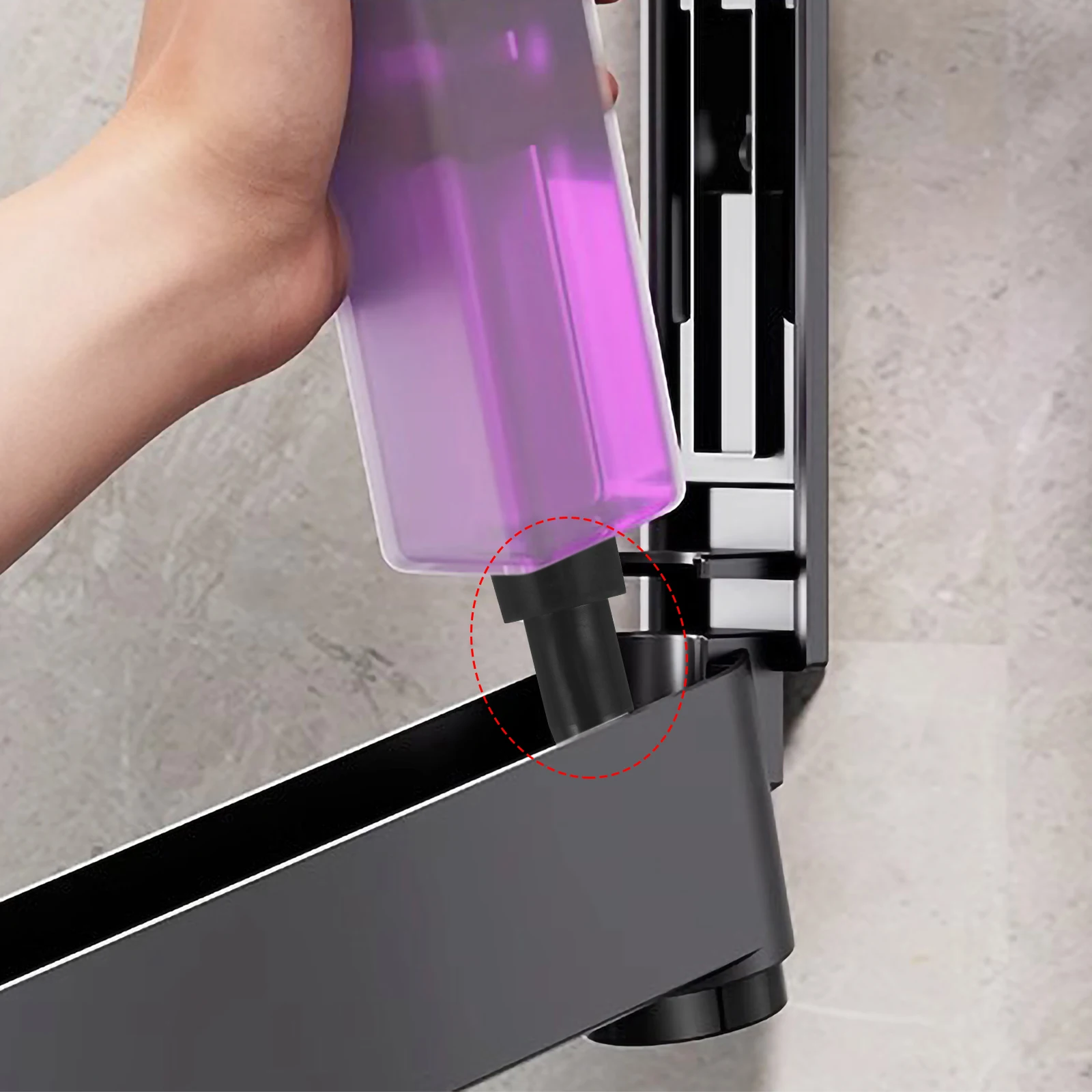 

Plastic Soap Head Lotion Bottle Heads Shampoo Bottles Black Heads For Shampoo Bottles Hotel Kitchen Wall Mount Bottle Parts