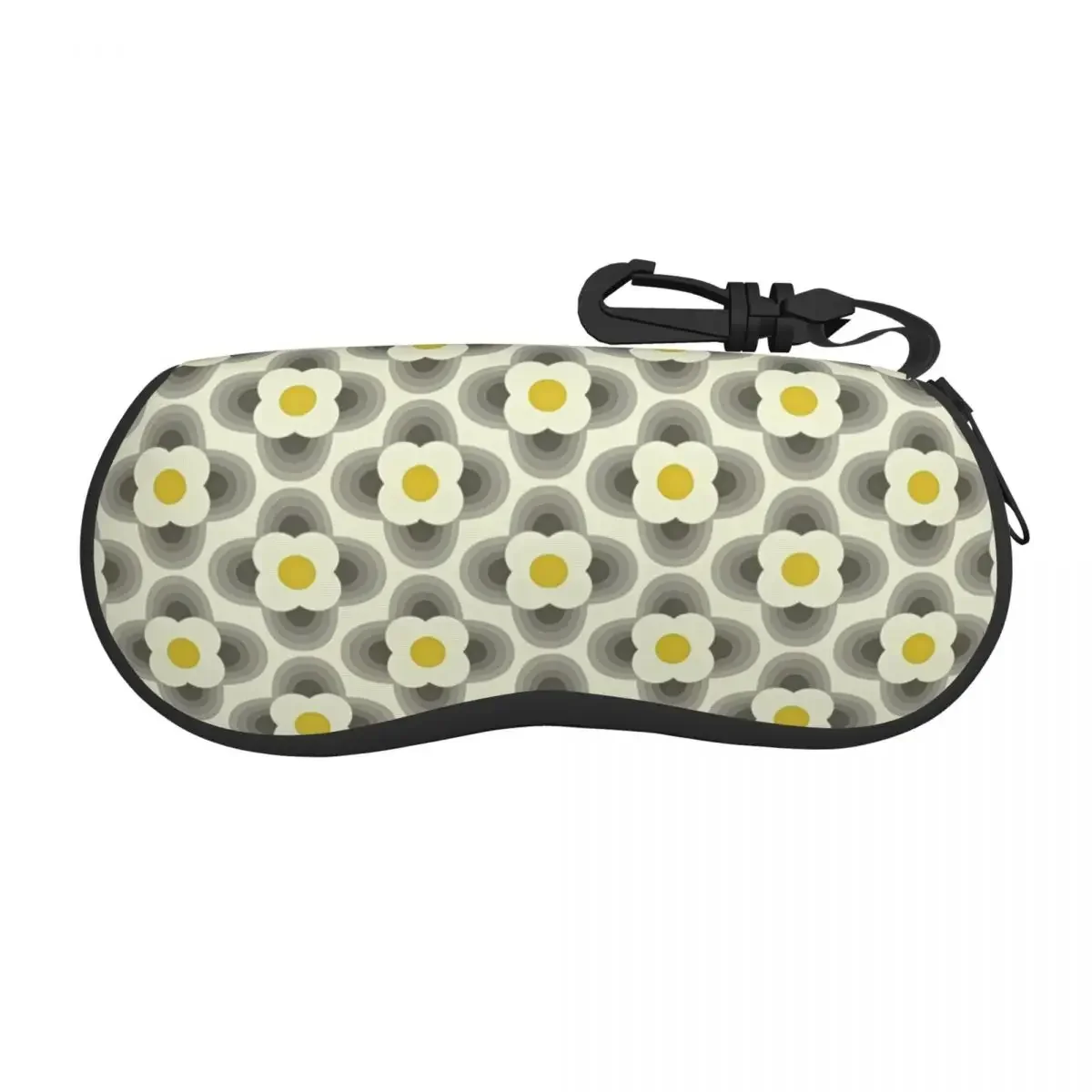 Custom Abstract Flowers Scandinavian Shell Glasses Case Fashion Geometric Orla Kiely Eyeglasses  Sunglasses Protector Box