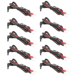 10pcs/lot Replacement Electrode Wires Standard Pin Connection Cables 2.35mm For Tens Ems Massage Digital Therapy Device